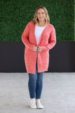 Load image into Gallery viewer, Madison Cozy Cardigan - Cherry Blush
