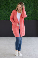 Load image into Gallery viewer, Madison Cozy Cardigan - Cherry Blush
