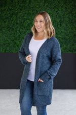 Load image into Gallery viewer, Madison Cozy Cardigan - Midnight Skies
