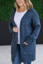 Load image into Gallery viewer, Madison Cozy Cardigan - Midnight Skies
