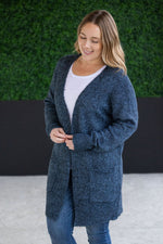 Load image into Gallery viewer, Madison Cozy Cardigan - Midnight Skies
