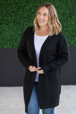 Load image into Gallery viewer, Madison Cozy Cardigan - Jet Black
