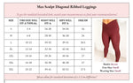 Load image into Gallery viewer, Molly Max Sculpt Diagonal Ribbed Leggings
