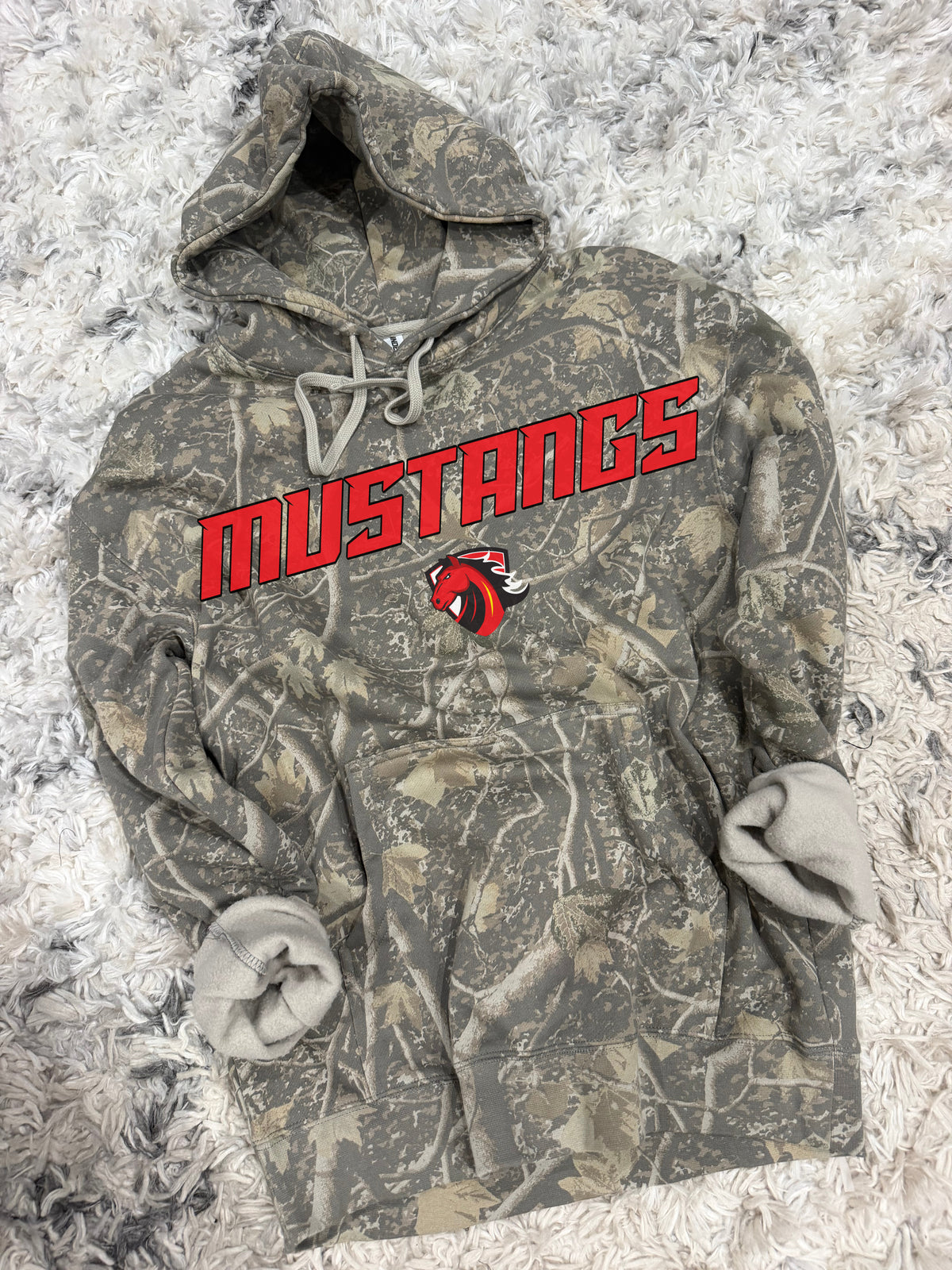 Rochester Mustangs Deadwood Camo Hoodie