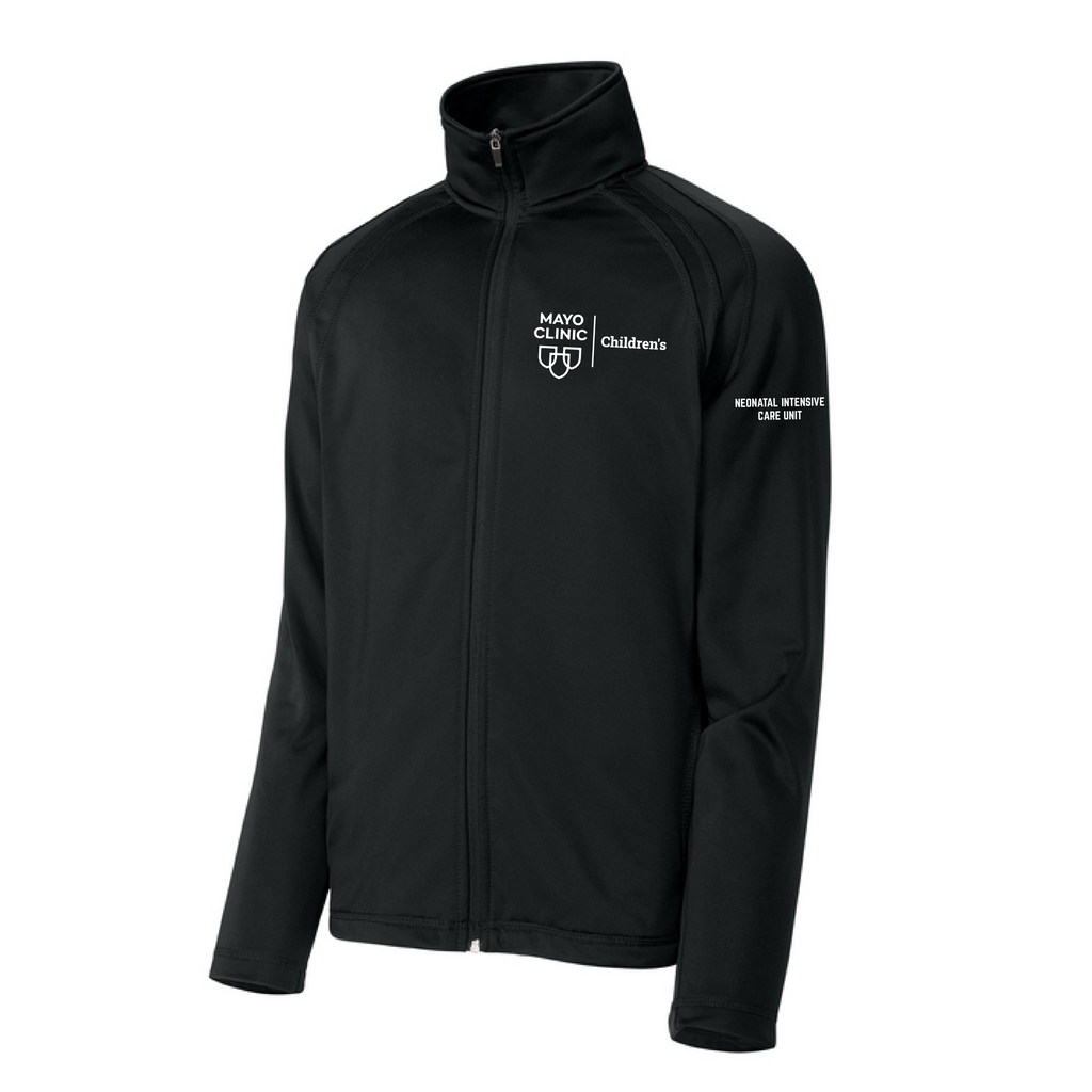 NICU Mayo Clinic Jacket in Black- EI