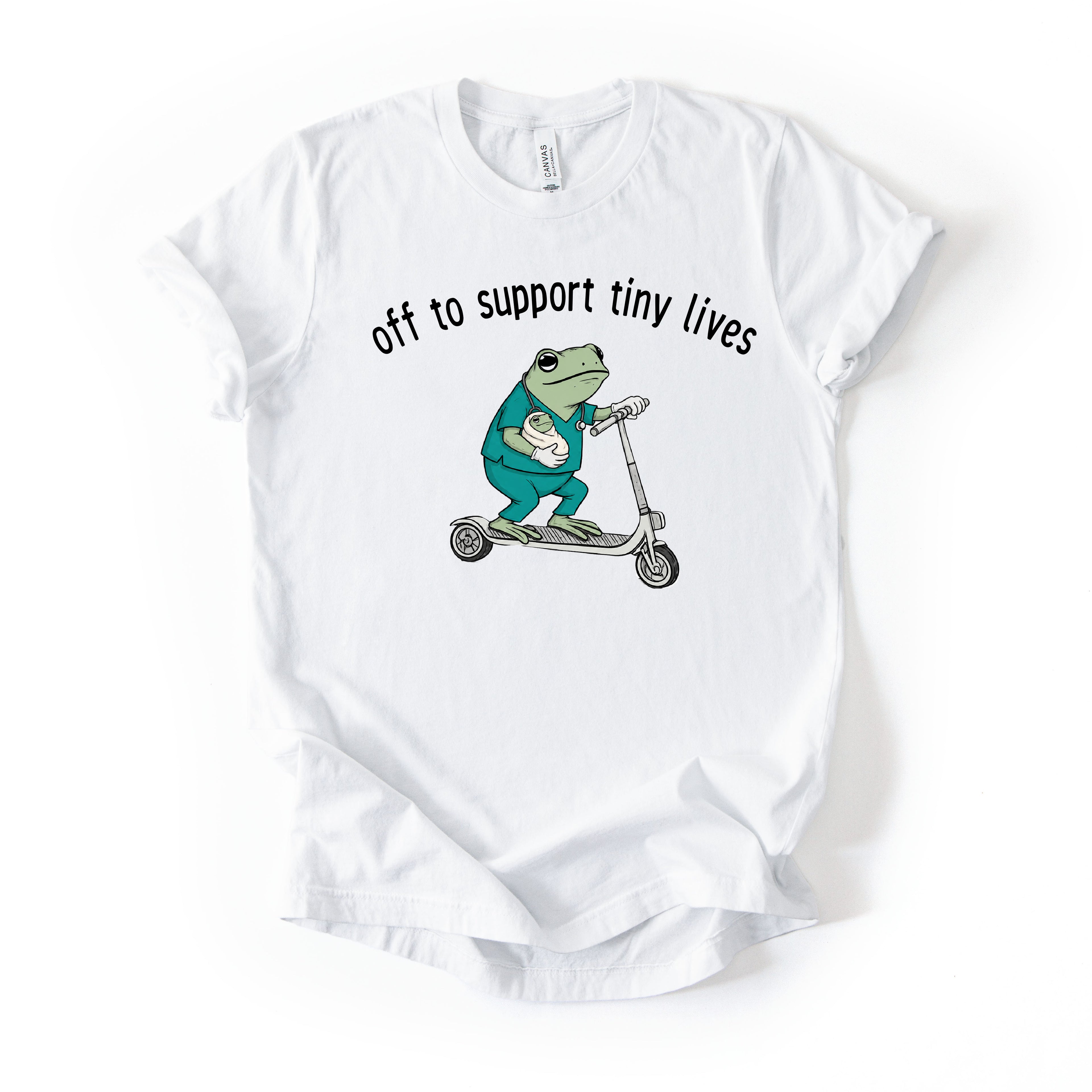 NICU Frog Tee- MB