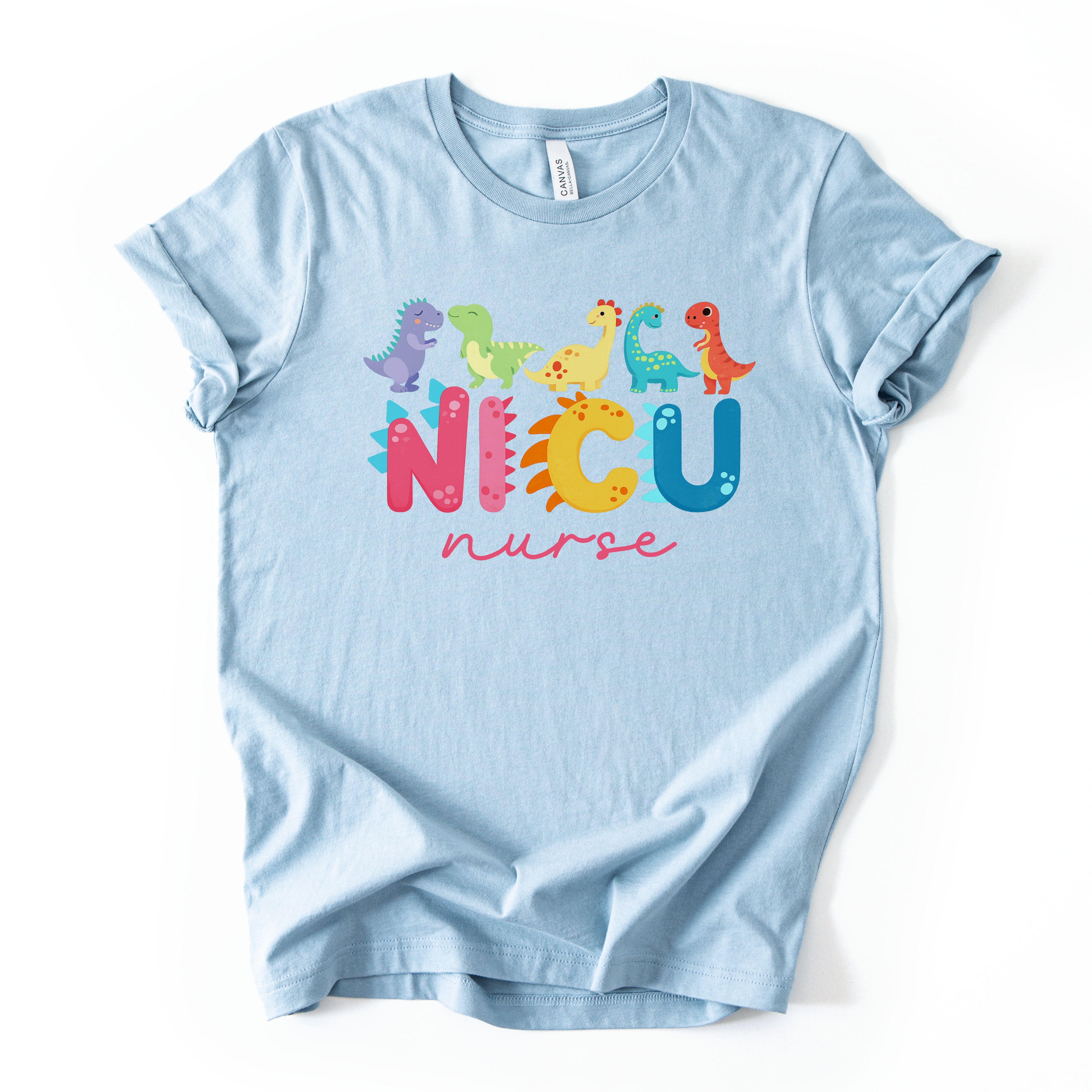 NICU Nurse Dinos Tee- EI