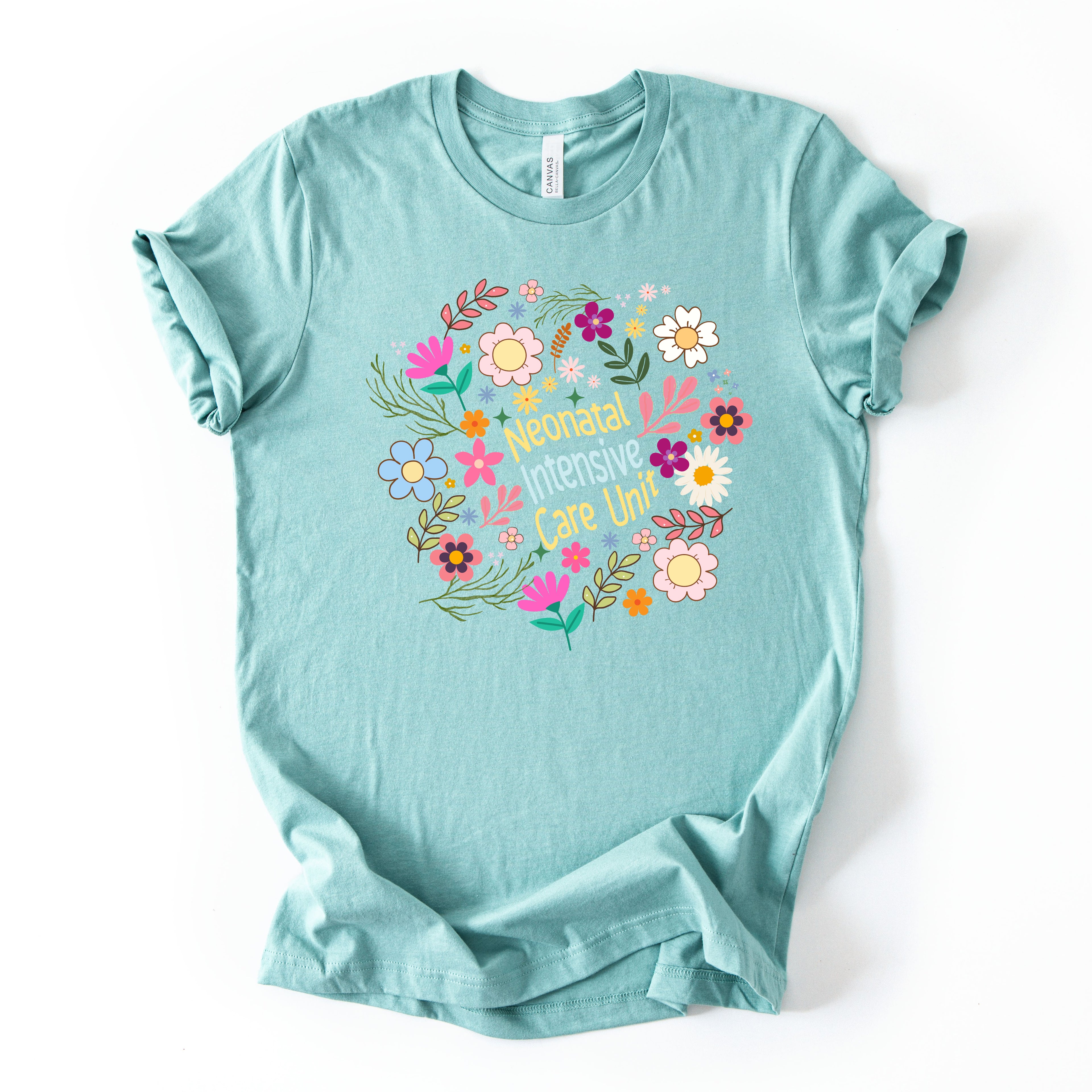 NICU Retro Floral Tee- MB