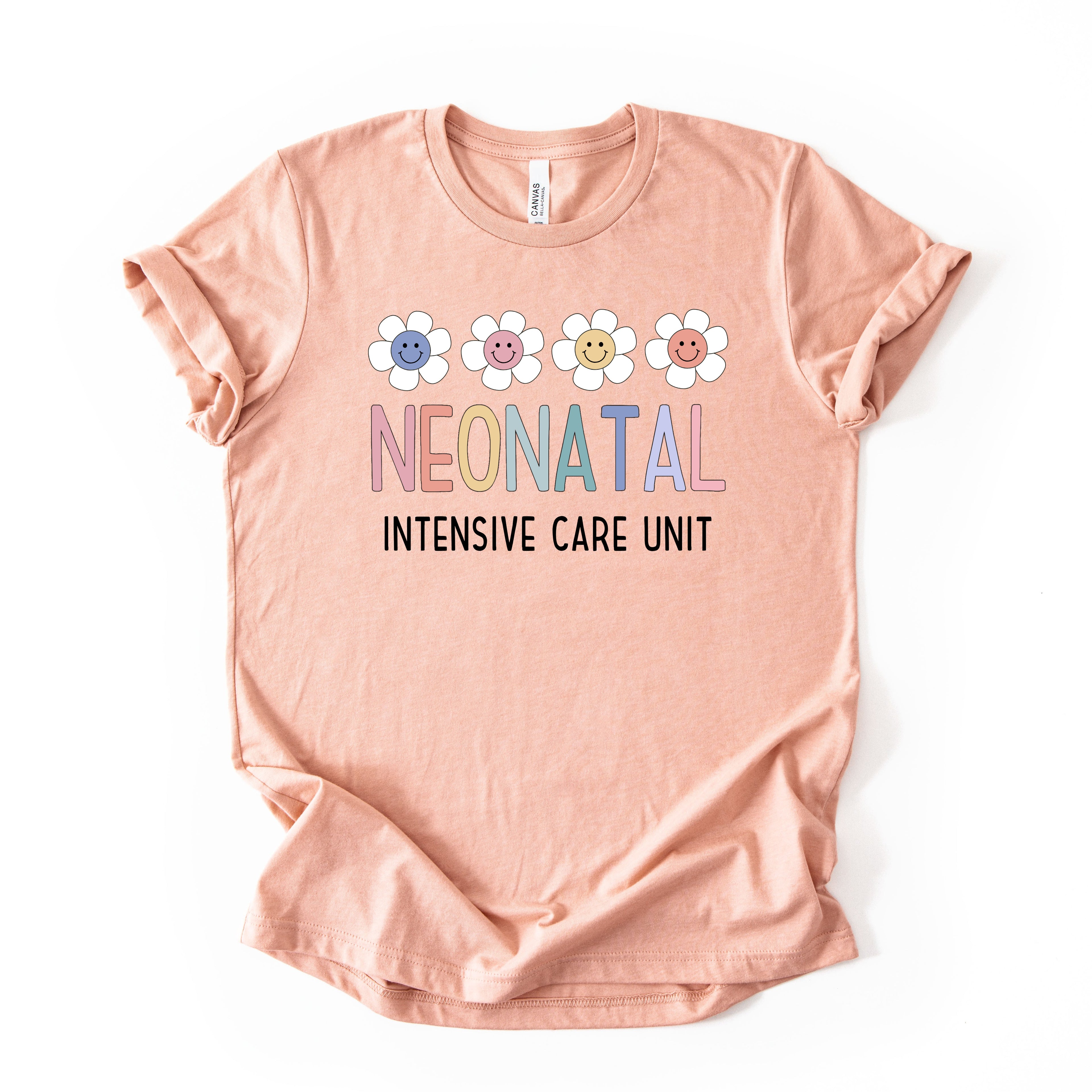 NICU Spring Floral Tee- MB