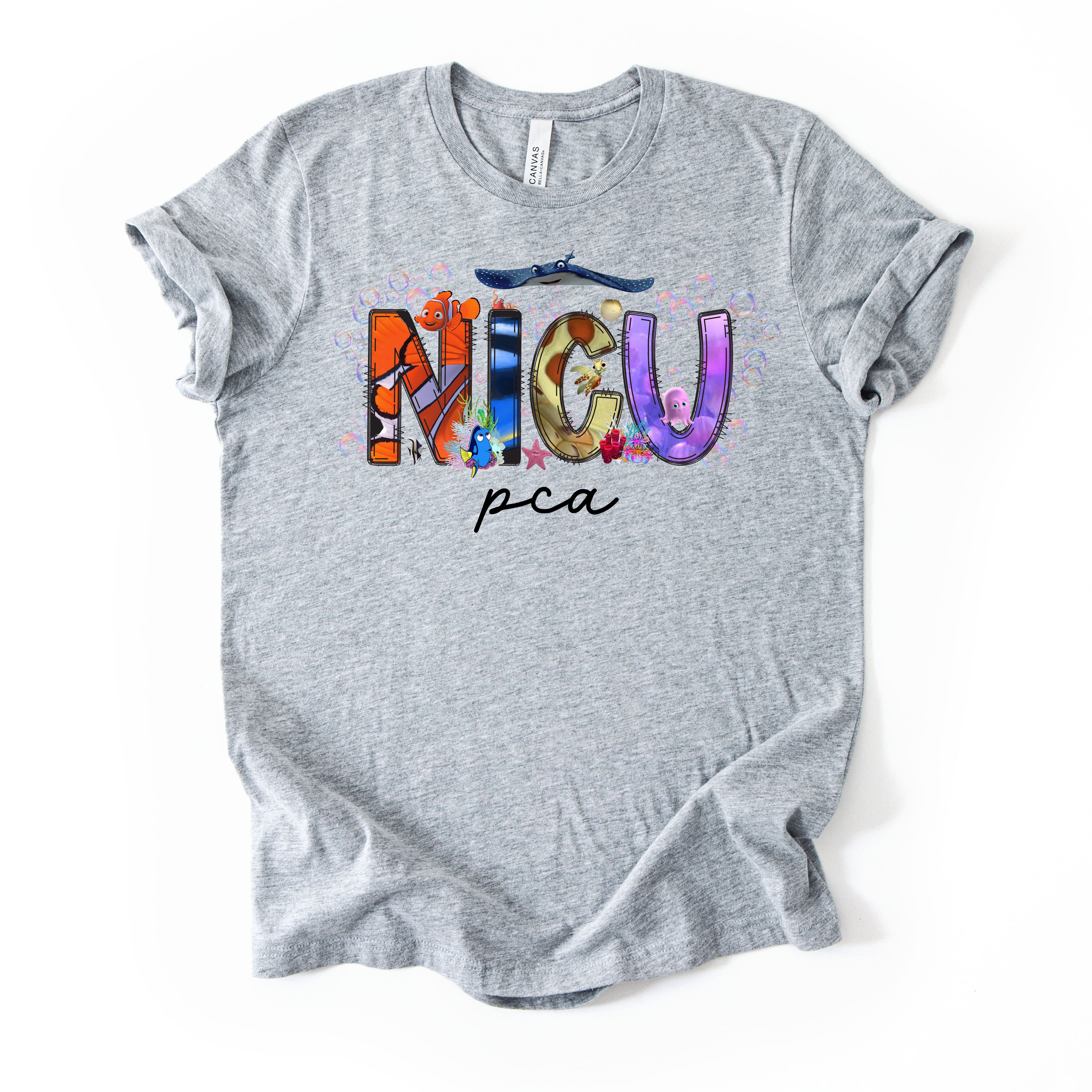 NICU Under the Sea PCA Tee- MB