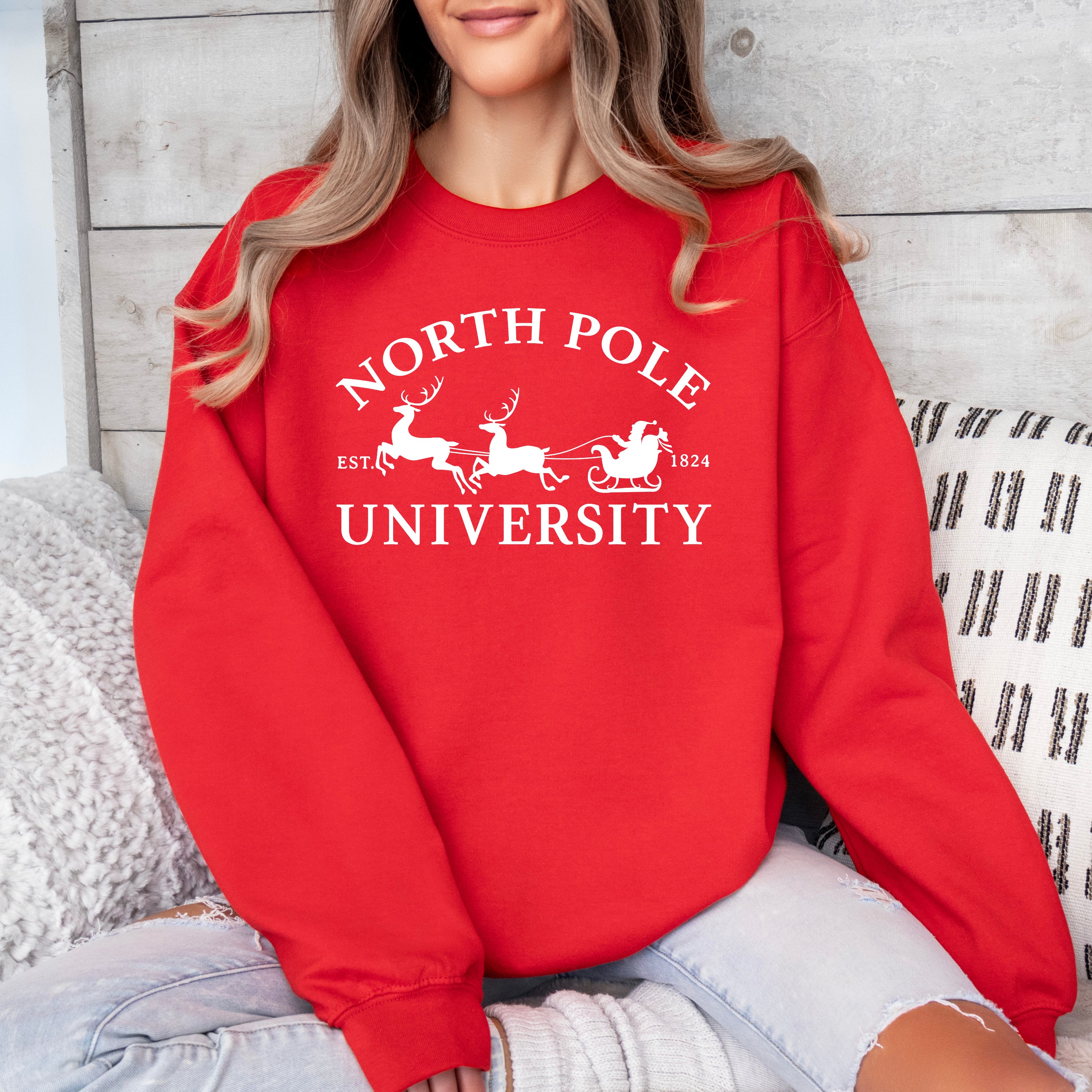 North Pole University **4 Colors to Choose From!