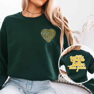 Our Coach GB Pullover or Tee (green or white!)