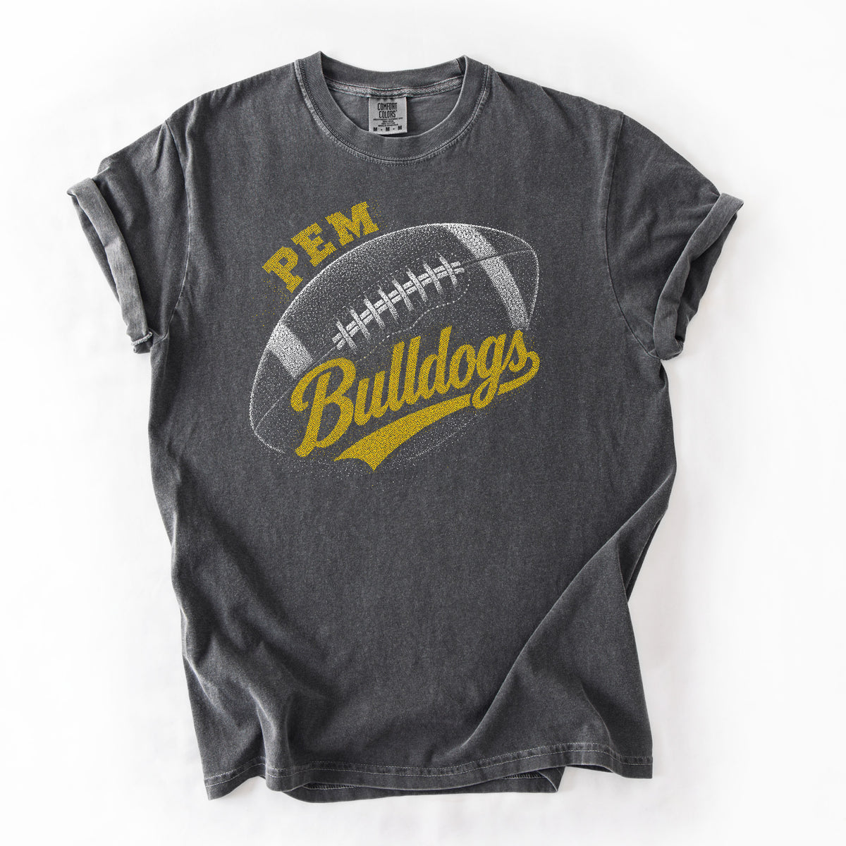 Vintage PEM Bulldogs Football Tee