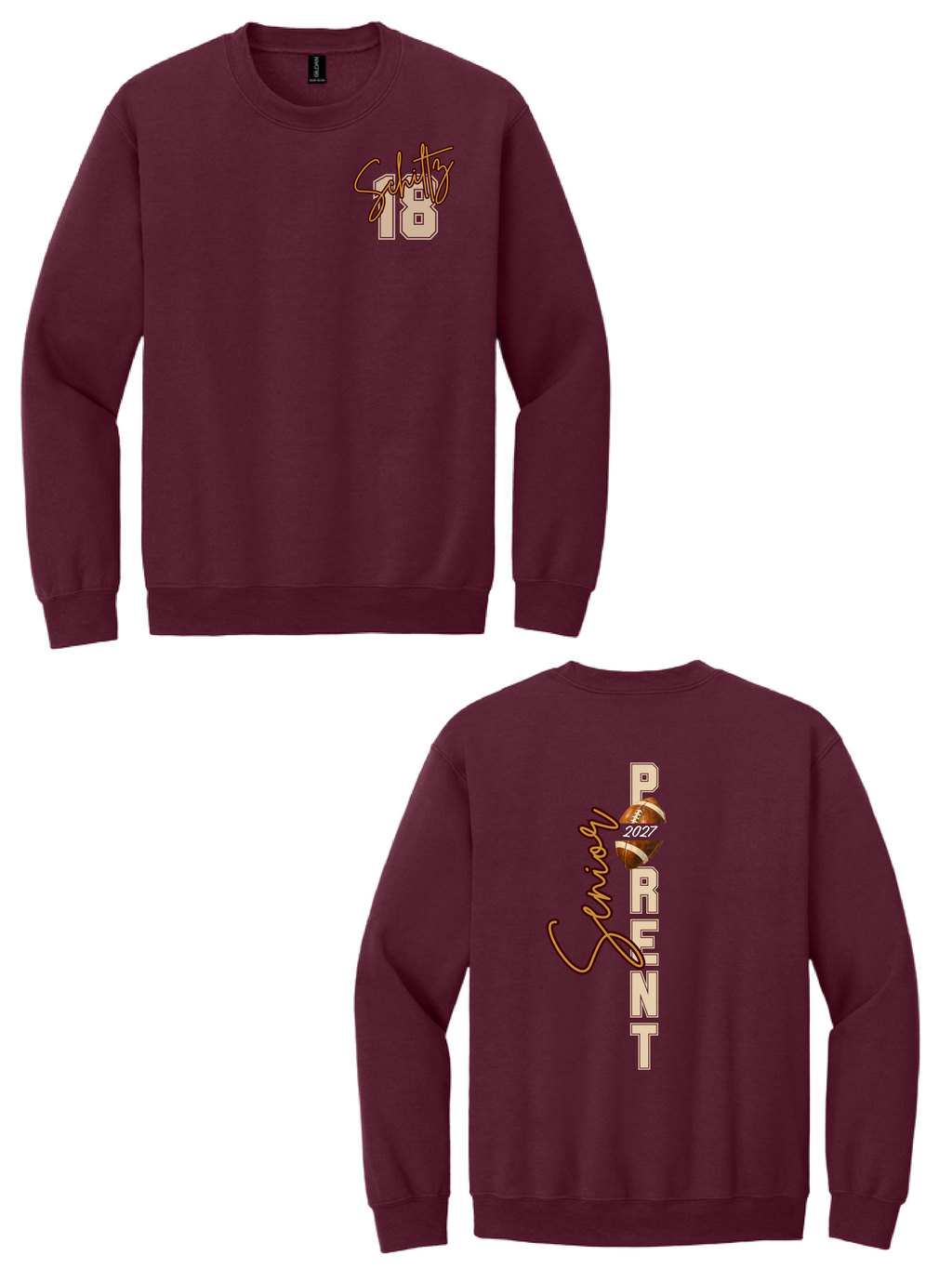Pine Island Panther Football Senior Parent- Option 3