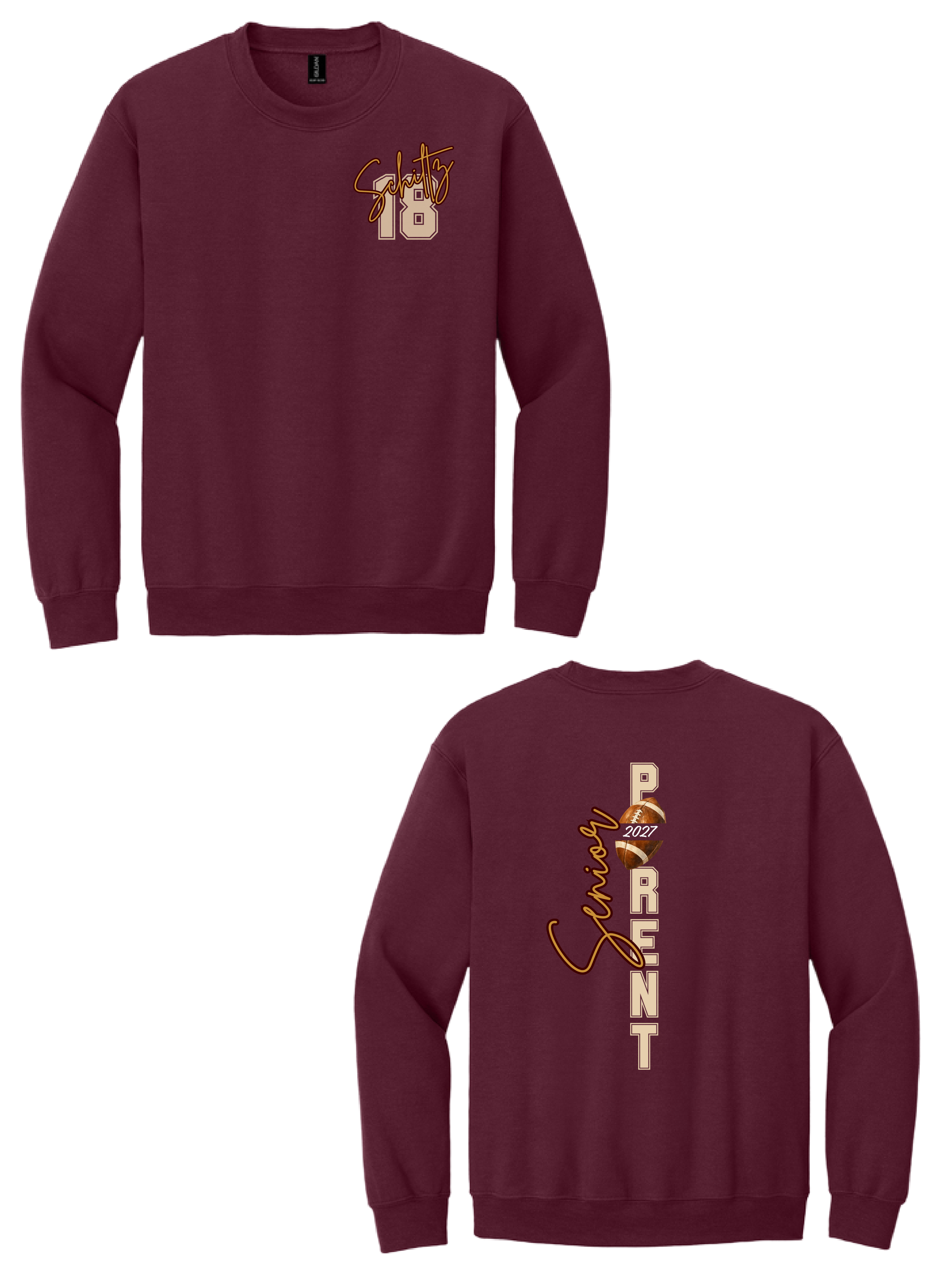 Pine Island Panther Football Senior Parent- Option 3