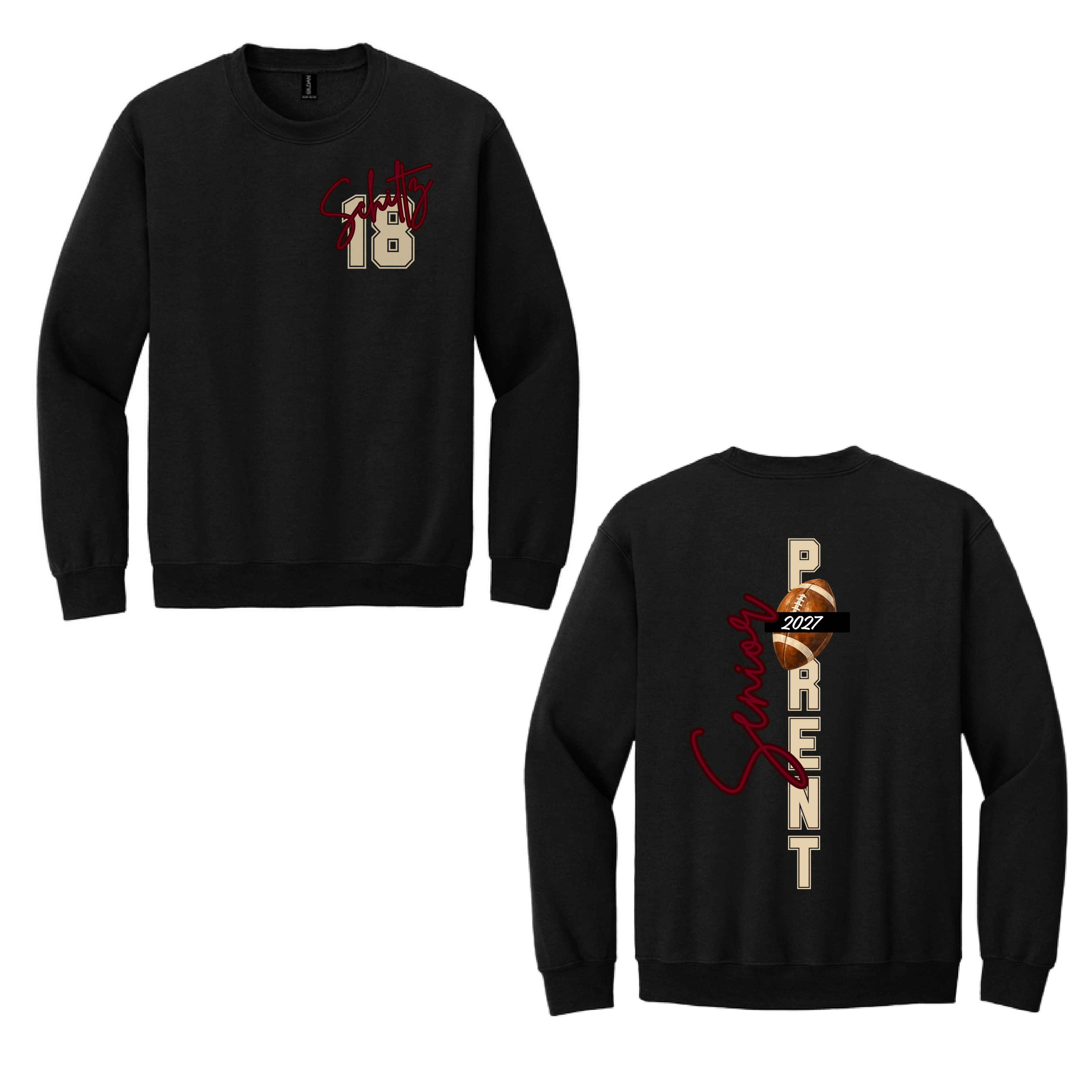 Pine Island Panther Football Senior Parent- Option 2