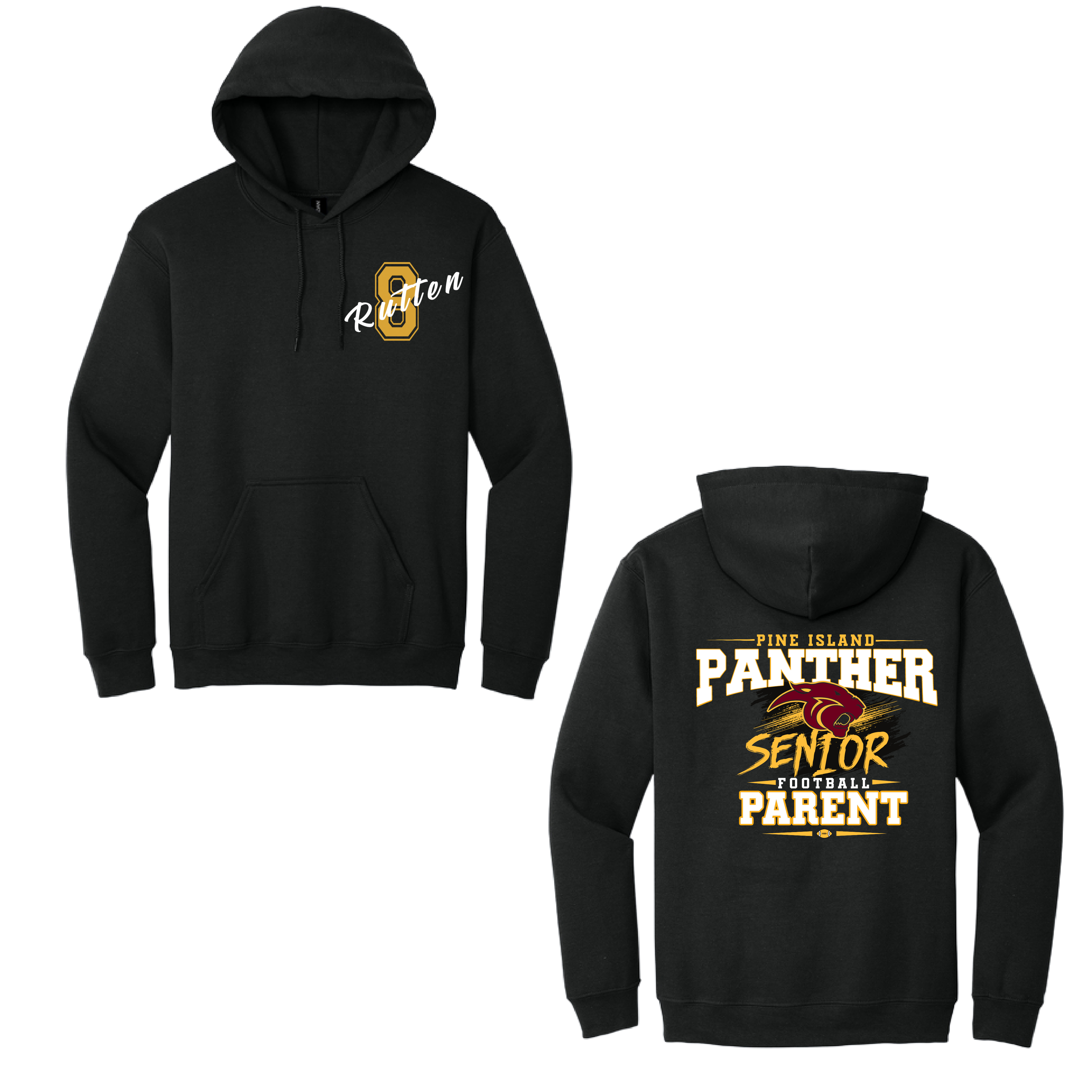 Pine Island Panther Football Senior Parent- Option 1