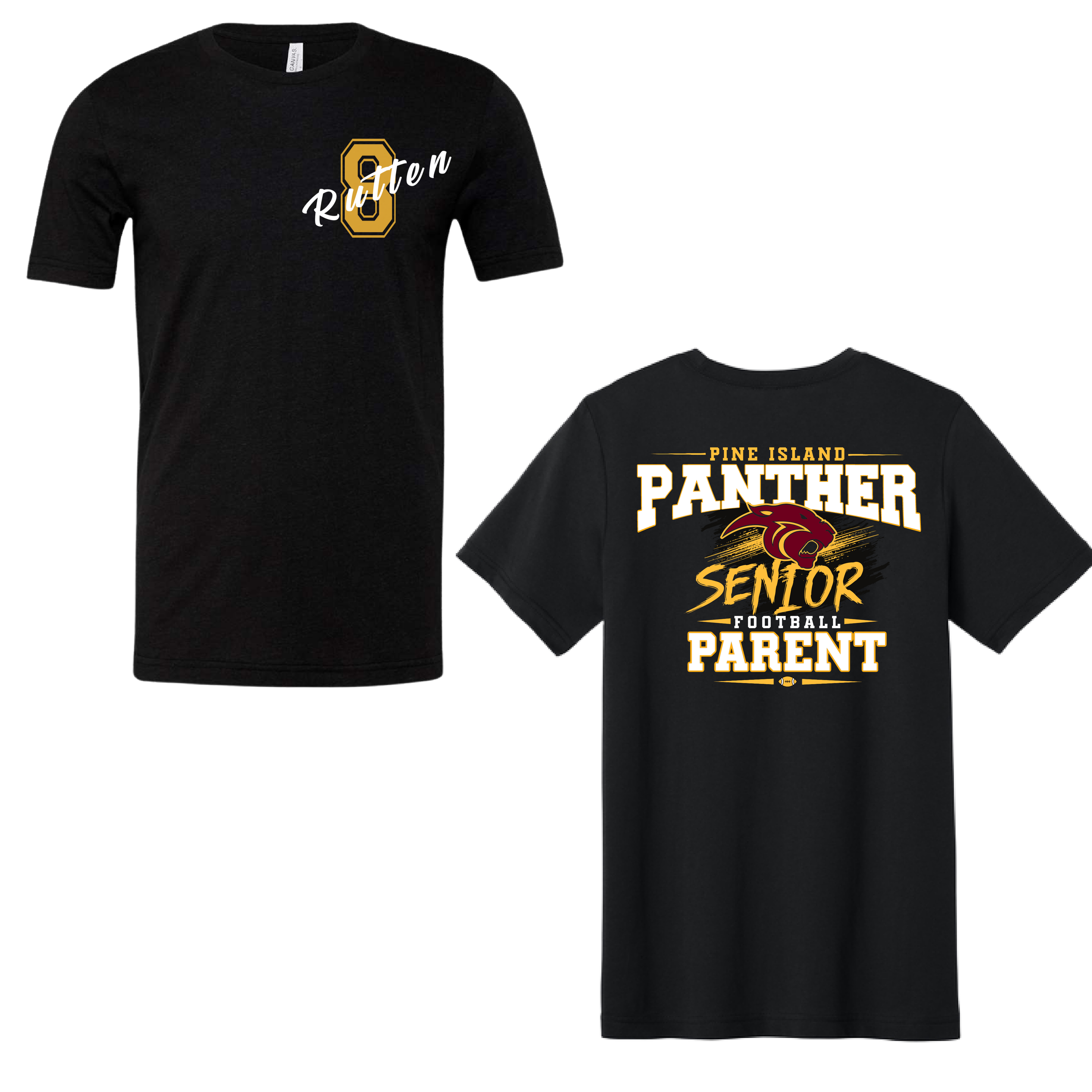 Pine Island Panther Football Senior Parent- Option 1