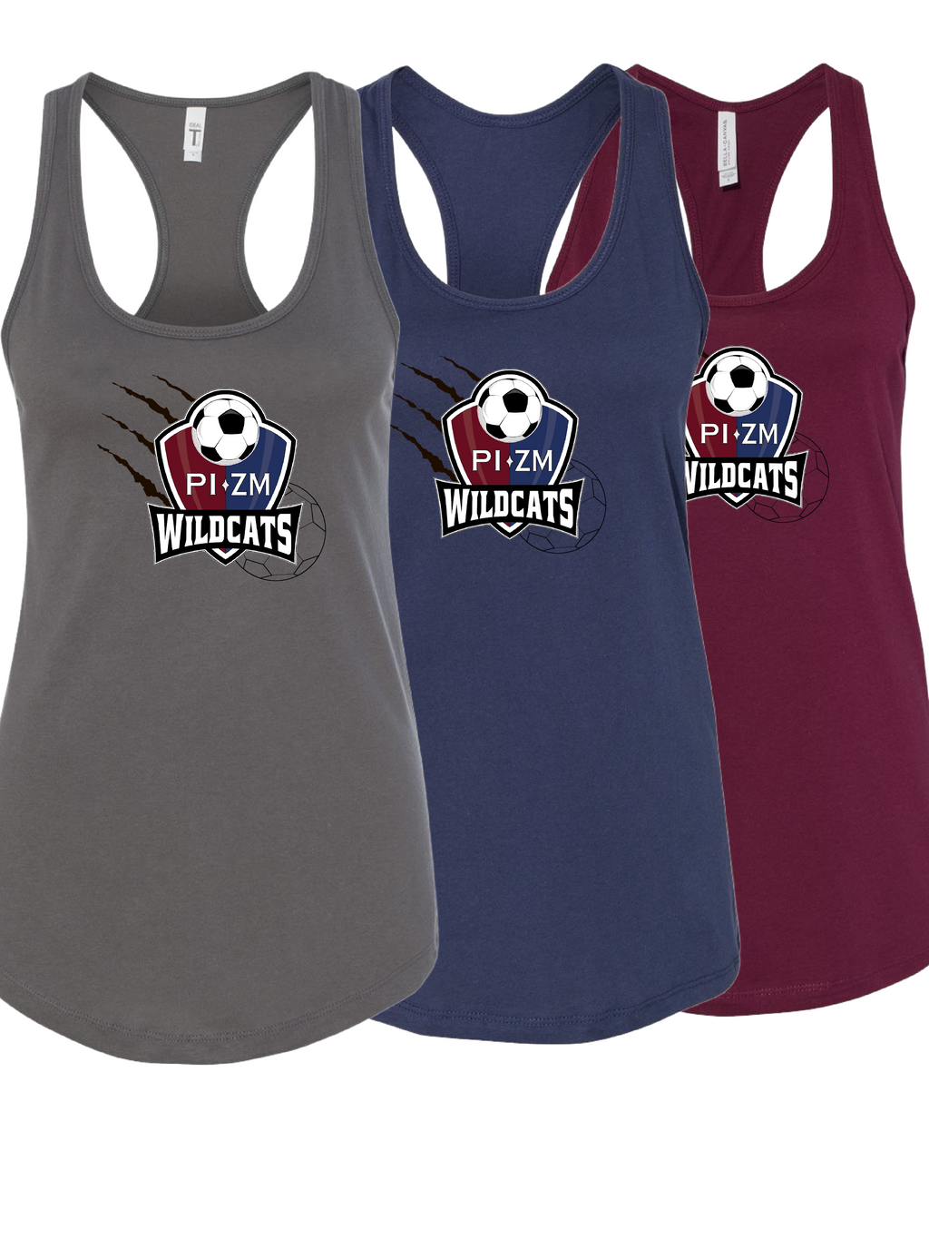 PIZM Soccer Logo Tank or Tee