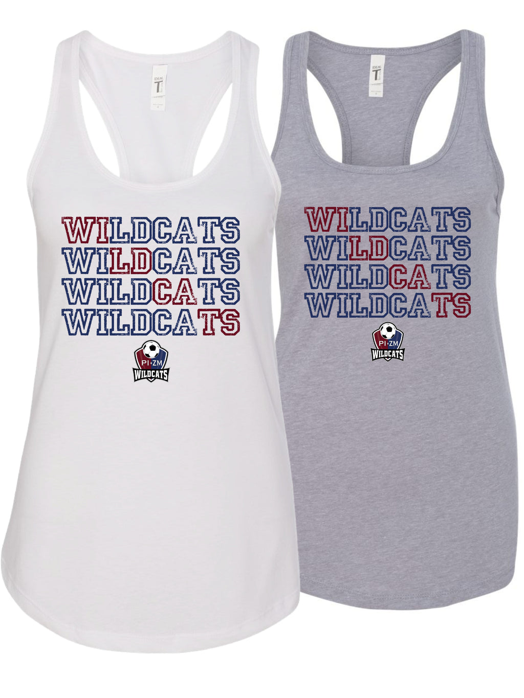 PIZM Soccer Stacked Tank or Tee