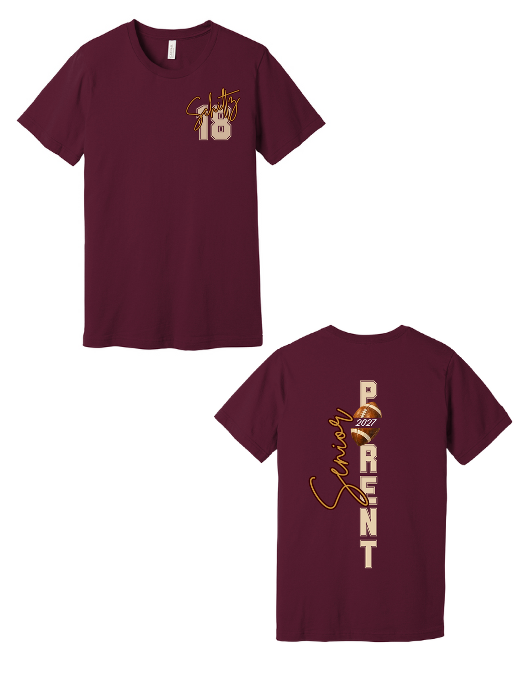 Pine Island Panther Football Senior Parent- Option 3