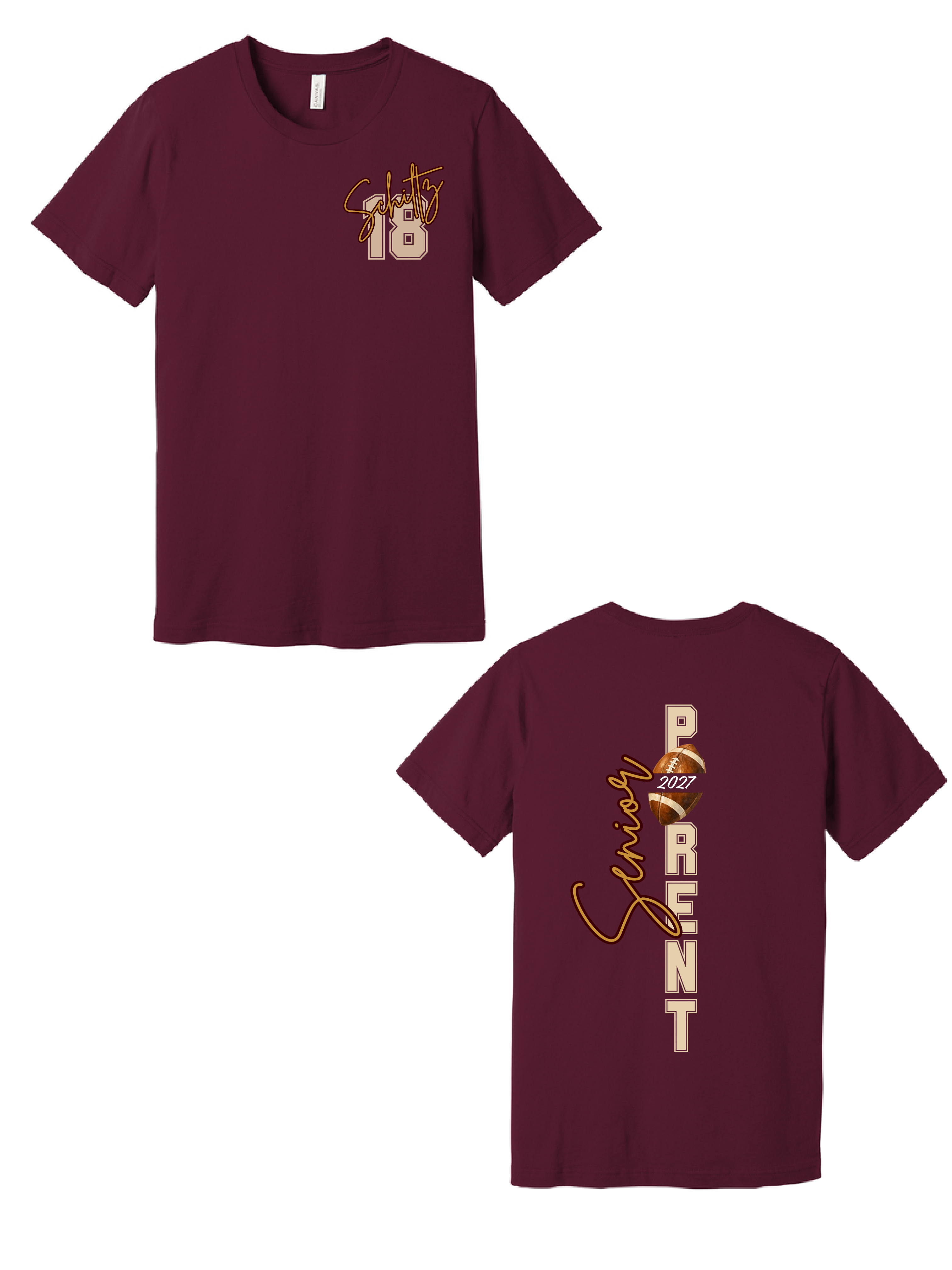 Pine Island Panther Football Senior Parent- Option 3