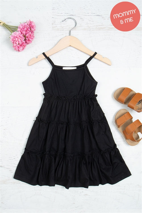 Mini Dress In Black (Kids)
