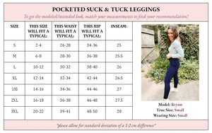 {Preorder:}Palmer Pocketed Suck & Tuck Leggings