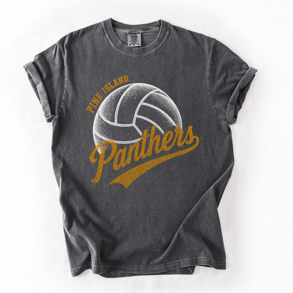 Vintage Pine Island Panther Volleyball Tee