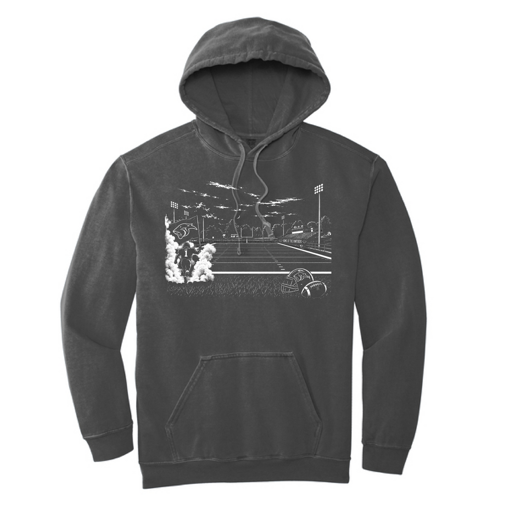 Home of the Panthers Football- Tee, Long Sleeve, Crew, Hoodie
