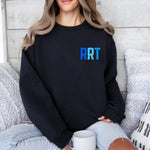 Load image into Gallery viewer, RRT Crewneck Sweatshirt in Black
