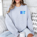 Load image into Gallery viewer, RRT Crewneck Sweatshirt in Gray
