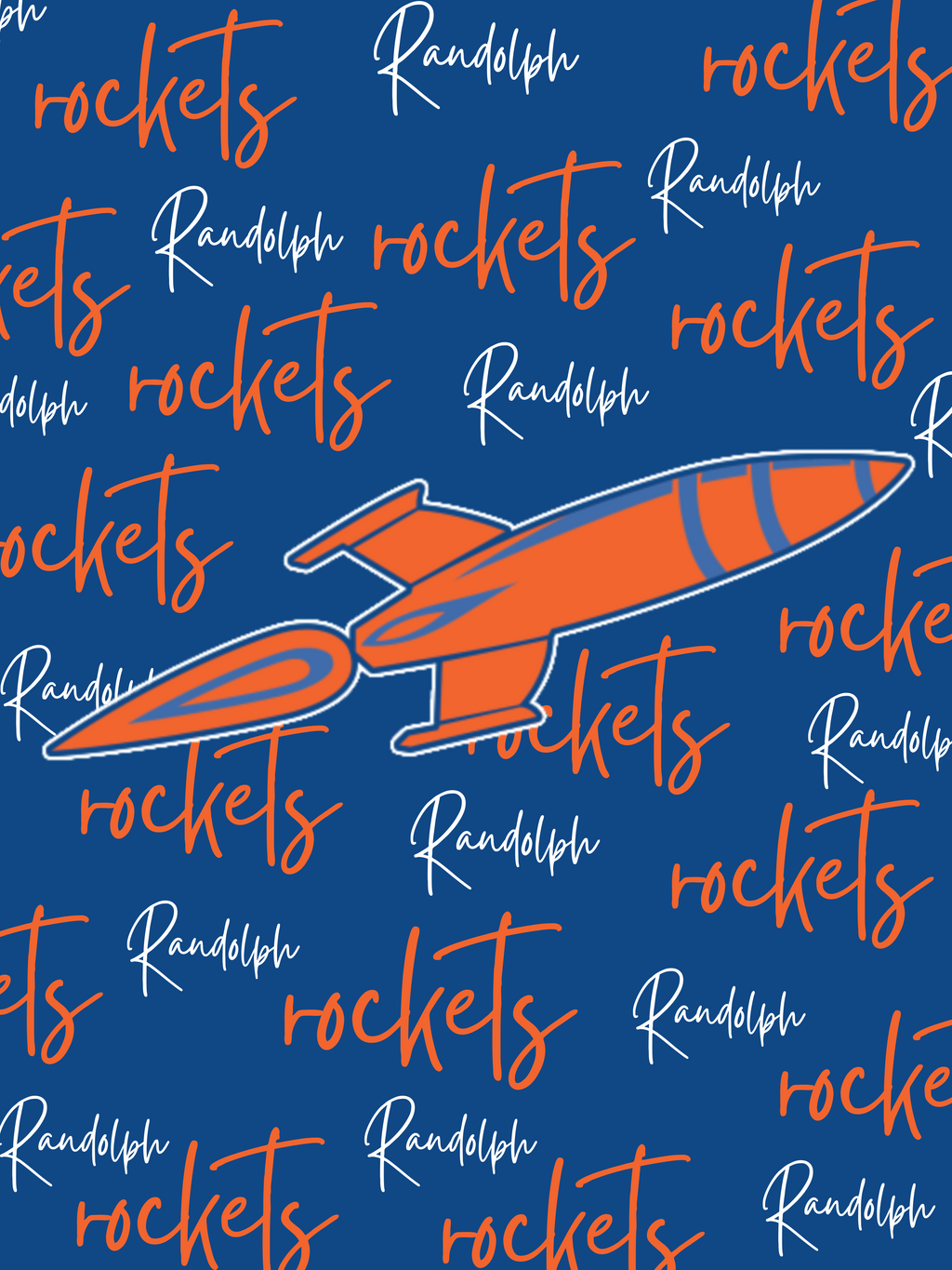 Randolph Rockets Fleece Blanket