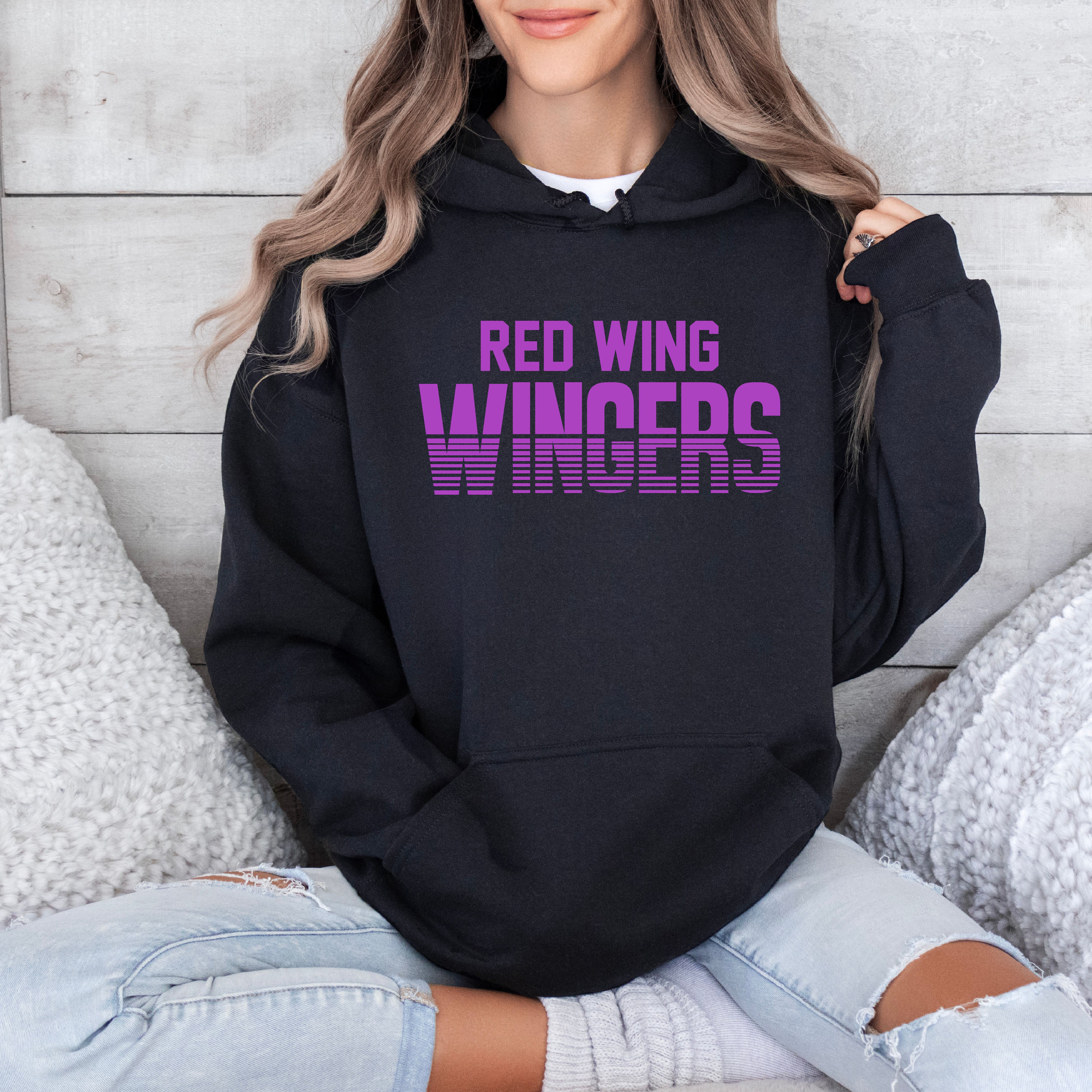 Red Wing Wingers Slice Hoodie, Pullover, or Tee