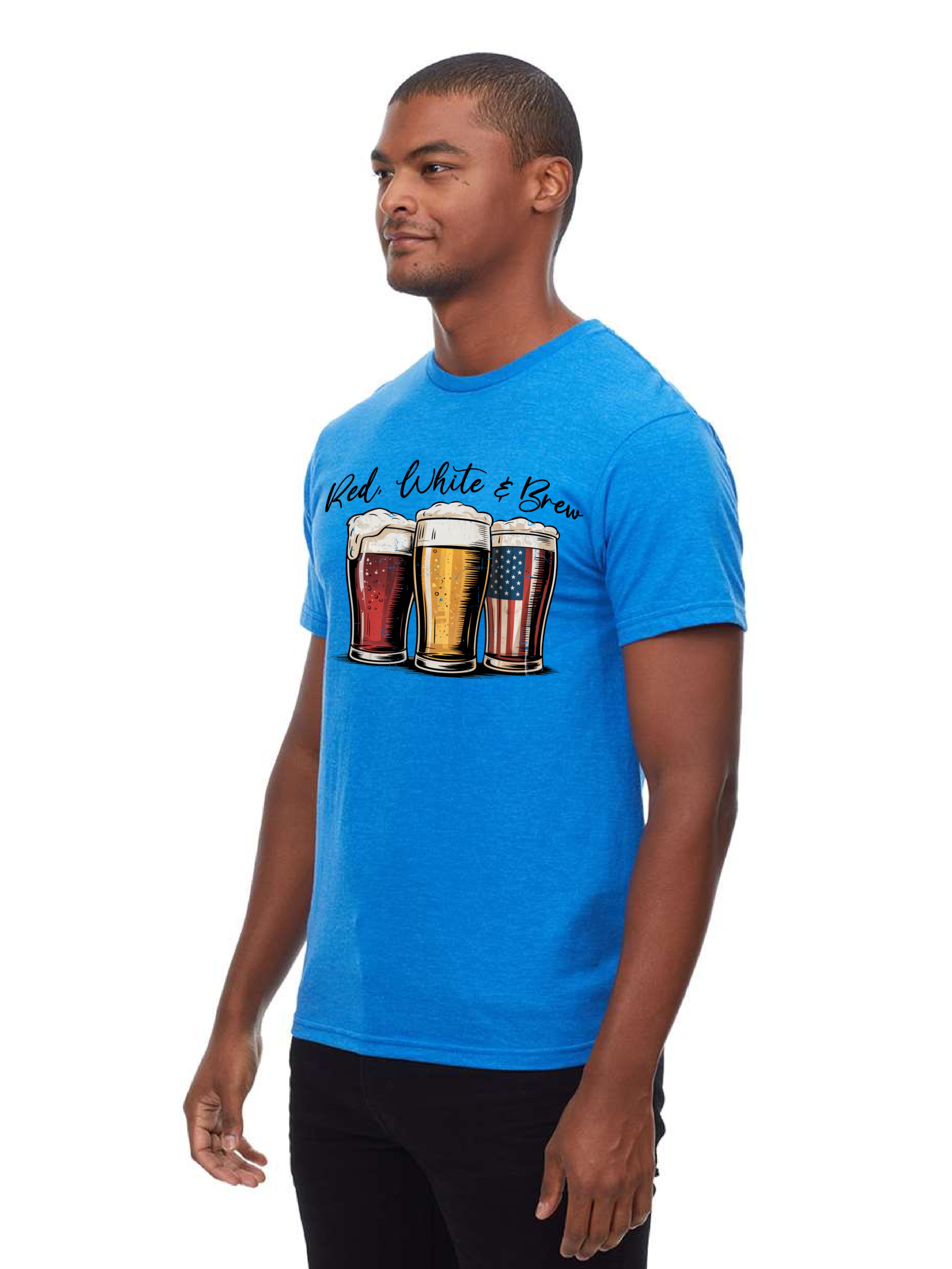 Red, White, and Brew Tee
