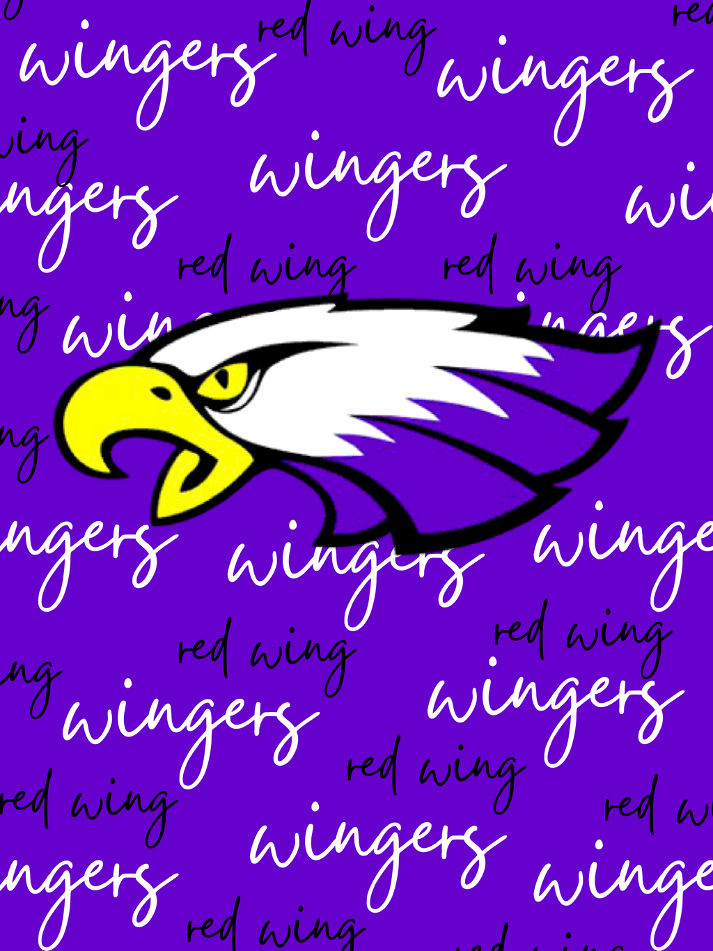 Red Wing Wingers Fleece Blanket