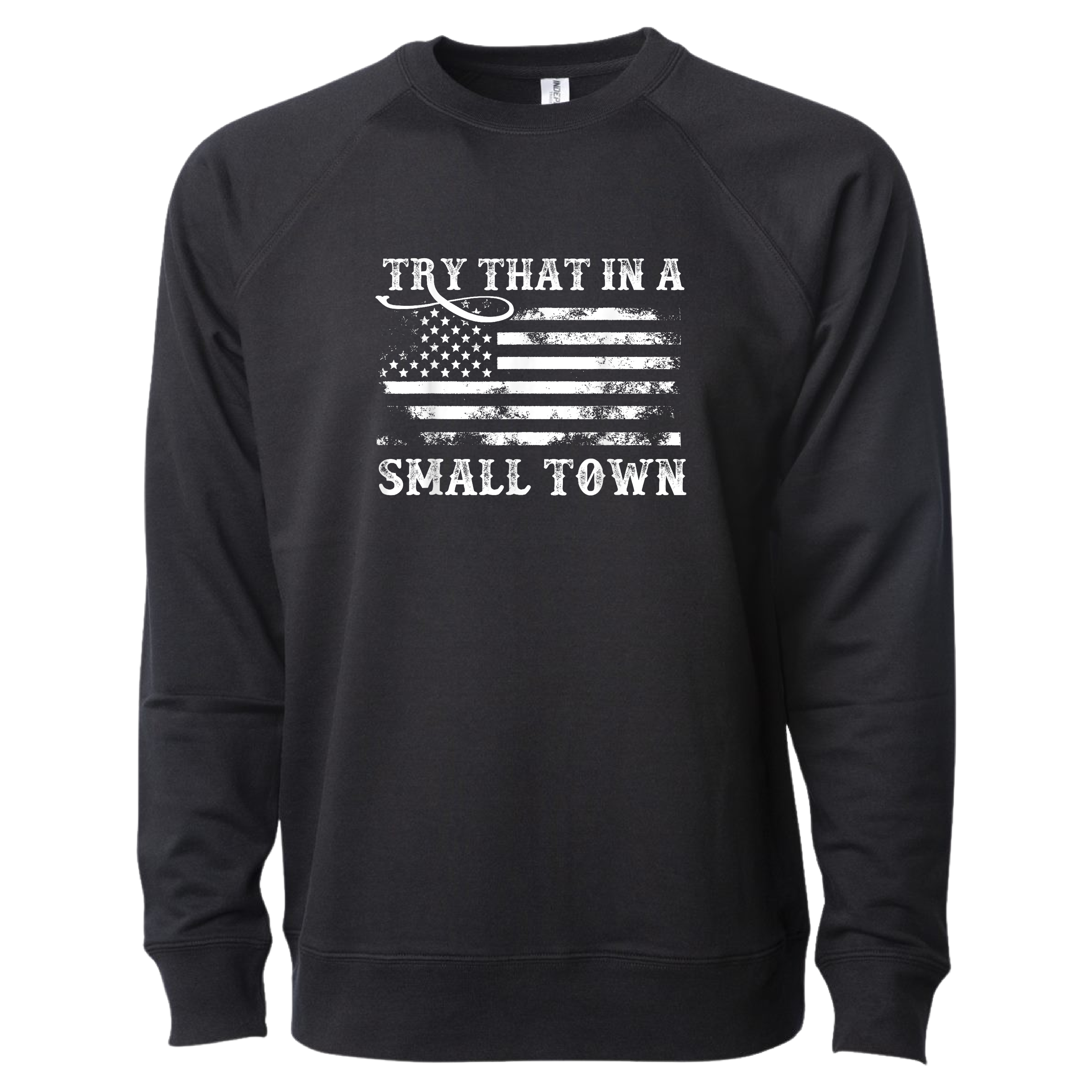 Small Town Pullover in Black