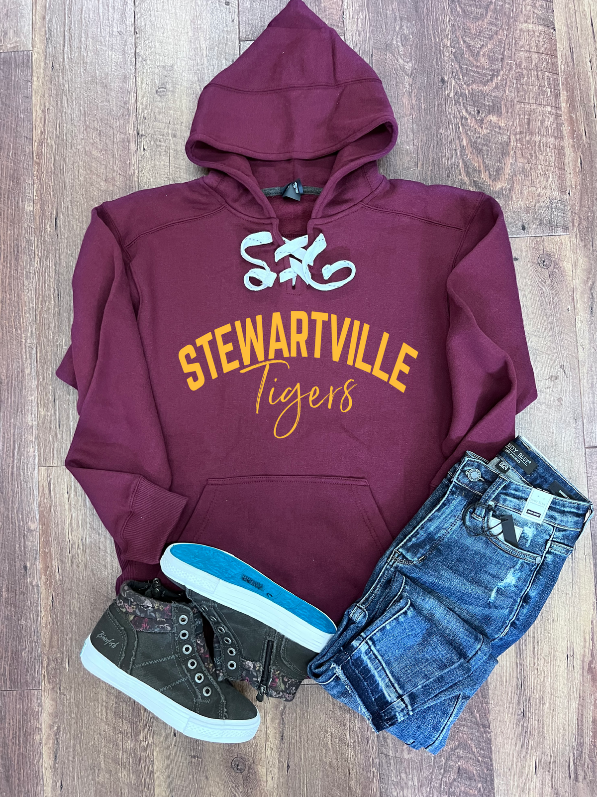 Stewartville Tigers Sport Lace Hoodie