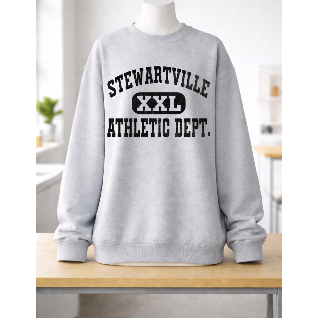 Stewartville Athletic Dept Crew or Hoodie