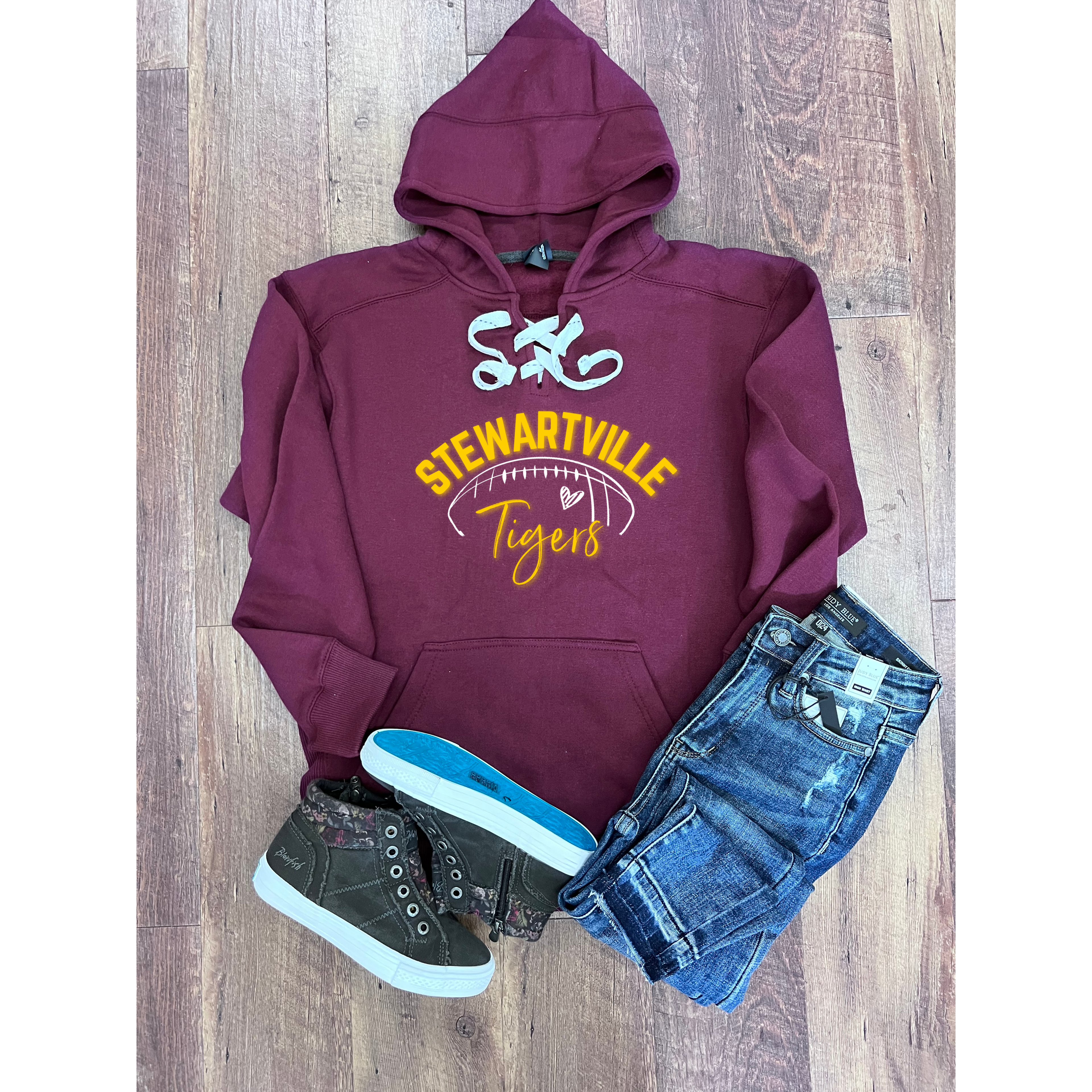 Stewartville Tigers Football Hoodie FINAL SALE