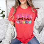 Load image into Gallery viewer, Teaching Sweethearts Tee- Black, Red, Gray, Lt Pink
