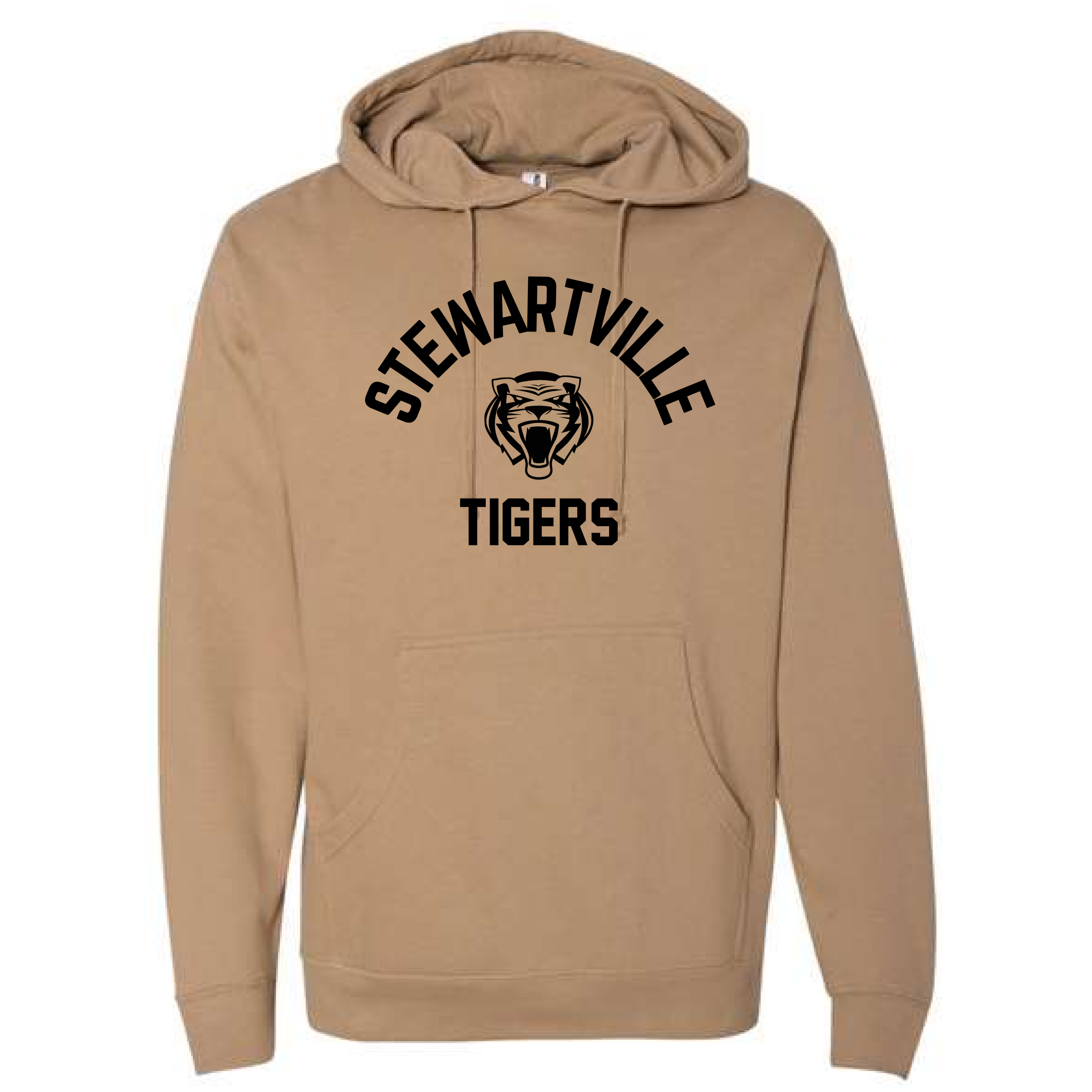 Stewartville Tigers Hoodie in Sandstone
