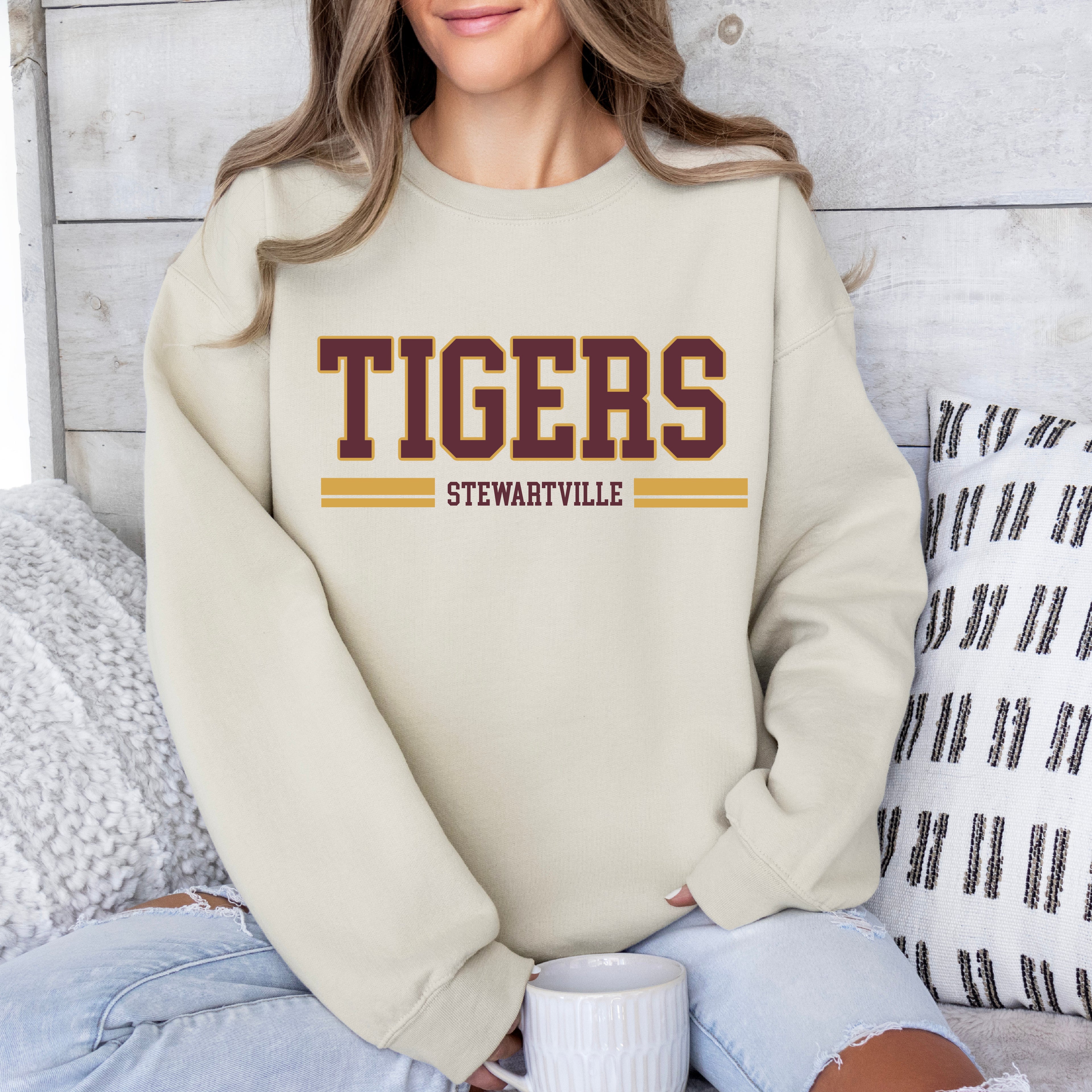Tigers Slice Long Sleeve  FINAL SALE