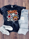 Tigers Checkered Tee FINAL SALE