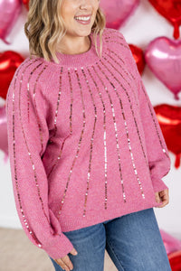 Sparkle Stripes Sweater