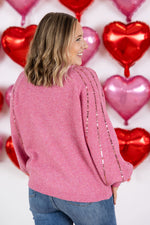 Load image into Gallery viewer, Sparkle Stripes Sweater
