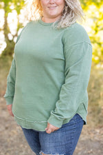 Load image into Gallery viewer, Vintage Wash Pullover - Sage
