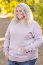 Load image into Gallery viewer, Vintage Wash Pocket Pullover - Blush Pebble
