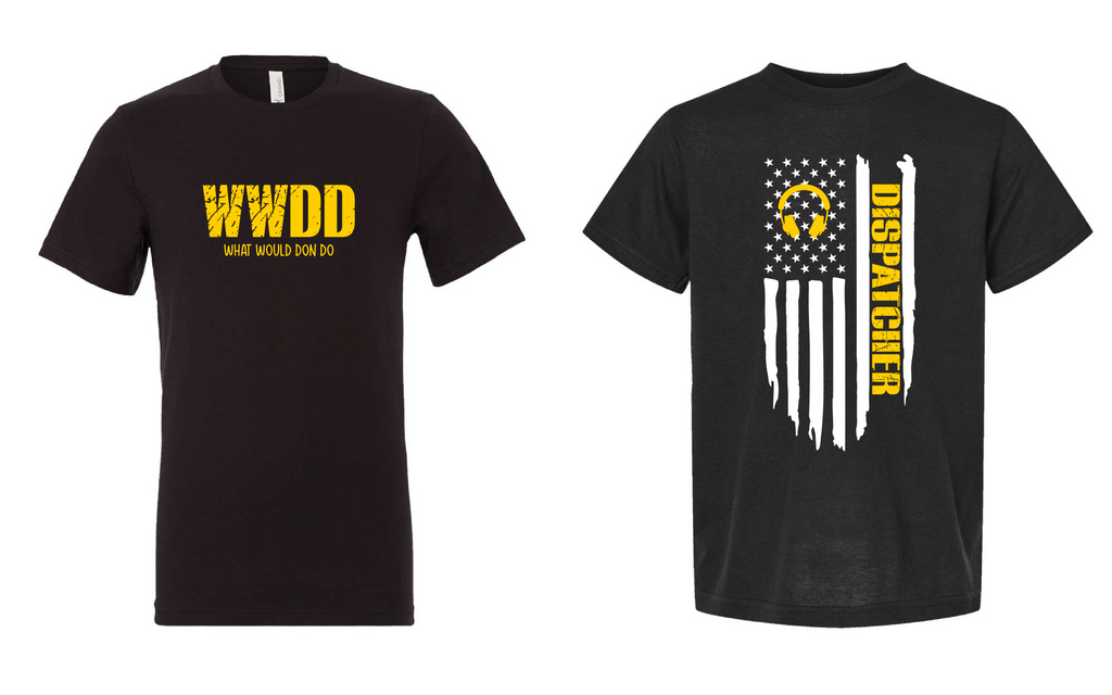 WWDD Tee in Black- Short or Long Sleeve!