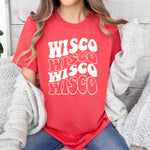 Load image into Gallery viewer, Wisco Tee in Red or White
